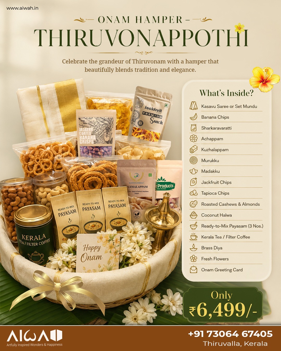 THIRUVONAPPOTHI (Rs 6499)